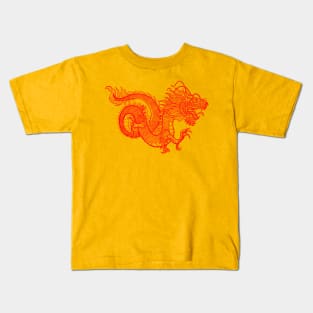 Ancient Dragon Lore Kids T-Shirt